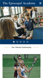 Mobile Screenshot of episcopalacademy.org